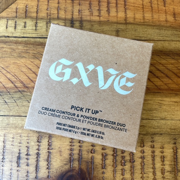 GXVE BY GWEN STEFANI Pick It Up Cream Contour & Powder Bronzer Duo in Smokin' - Picture 6 of 7